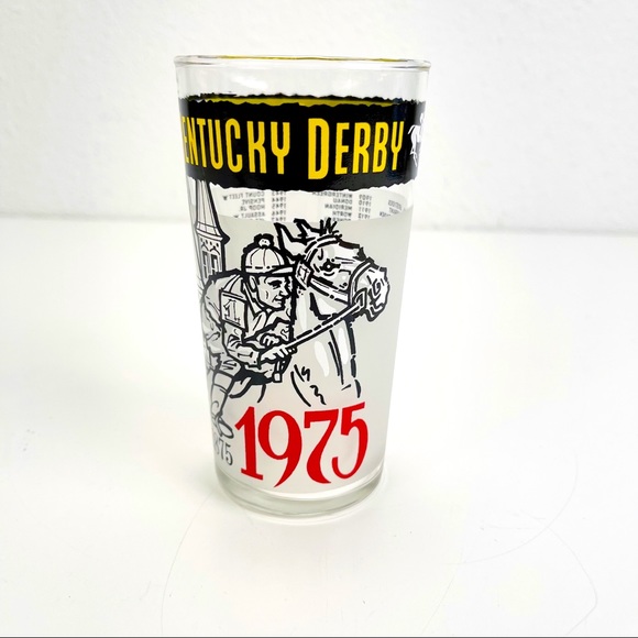 Vintage 1975 Official Kentucky Derby Julep Glass